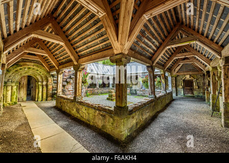 St Conan Kirk befindet sich am Ufer des Loch Awe, Argyll and Bute, Scotland Stockfoto