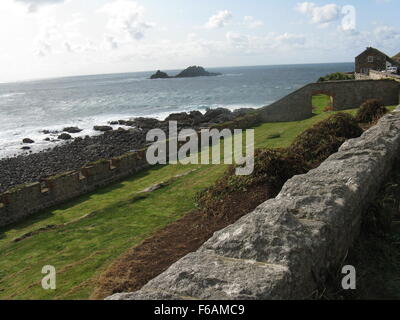 Cape Cornwall, St Just, Cornwall, England, UK Stockfoto