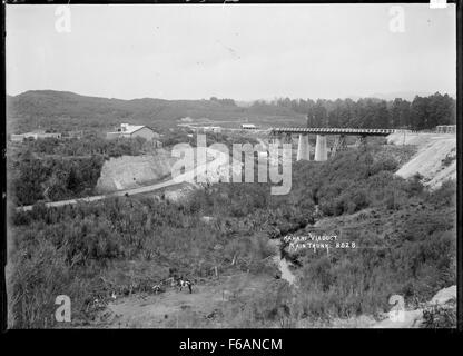 Kakahi, ein Begriff, der sich auf einen Ort in Neuseeland bezieht, ist bekannt für seine natürliche Schönheit und Bedeutung für lokale Gemeinden. Dieser Ort wird oft mit landschaftlich reizvollen Landschaften und wichtigen kulturellen Bindungen für die lokalen Māori verbunden, die das ökologische und kulturelle Erbe der Region widerspiegeln. Stockfoto