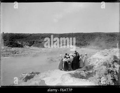 Tikitere, Rotorua County Stockfoto