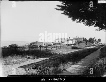 Ansicht von Princes Street, Northcote, Auckland Stockfoto