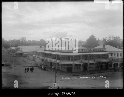 Central Hotel in Cambridge, um 1915 Stockfoto