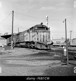 [Southern Pacific, Diesel Electric Road Switcher Nr. 8636] Stockfoto