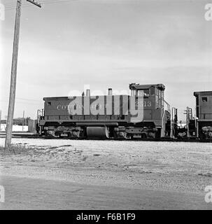 [St. Louis Southwestern, Diesel elektrische Rangierlok Nr. 2513] Stockfoto