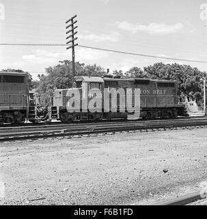 [St. Louis Southwestern, Diesel elektrische Rangierlok Nr. 4033] Stockfoto