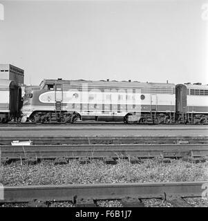 [Texas & Pazifik, Diesel-elektrischen Passagier Lok Nr. 1581] Stockfoto