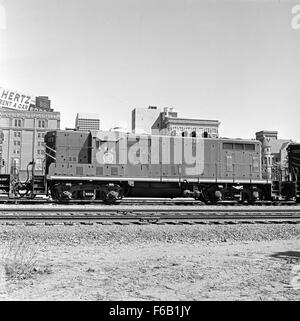 [Texas & Pazifik, Diesel Electric Road Switcher Nr. 123] Stockfoto