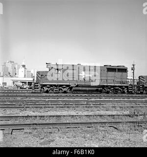 [Texas & Pazifik, Diesel Electric Road Switcher Nr. 605] Stockfoto