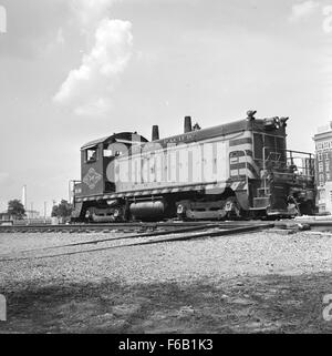 [Texas & Pazifik, Diesel elektrische Rangierlok Nr. 1000] Stockfoto