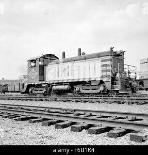 [Texas & Pazifik, Diesel elektrische Rangierlok Nr. 1001] Stockfoto