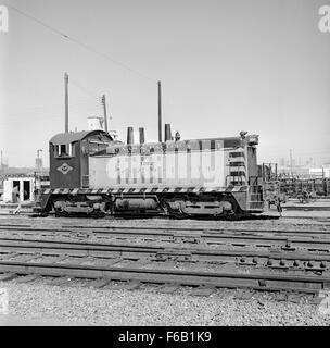 [Texas & Pazifik, Diesel elektrische Rangierlok Nr. 1020] Stockfoto