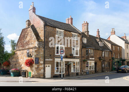 High Street West, Uppingham, Rutland, England, Vereinigtes Königreich Stockfoto