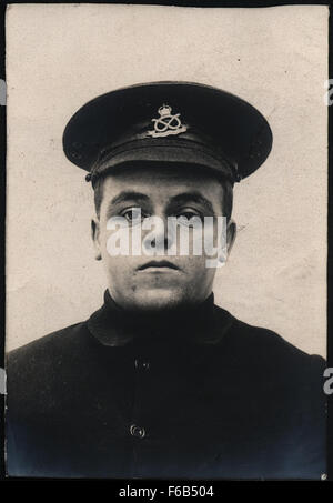 Thomas Henry Miller, Soldat, verhaftet wegen Diebstahls Stockfoto