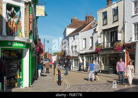 Der König Mile, Palace Street, Canterbury, Kent, England, Vereinigtes Königreich Stockfoto