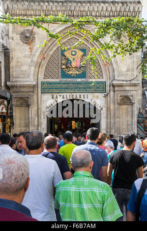 Basar, Istanbul, Türkei, Sonntag, 20. September 2015. Stockfoto