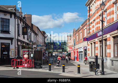 Wellington-Fußgängerzone, Aldershot, Hampshire, England, Vereinigtes Königreich Stockfoto