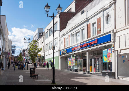 Union-Fußgängerzone, Aldershot, Hampshire, England, Vereinigtes Königreich Stockfoto