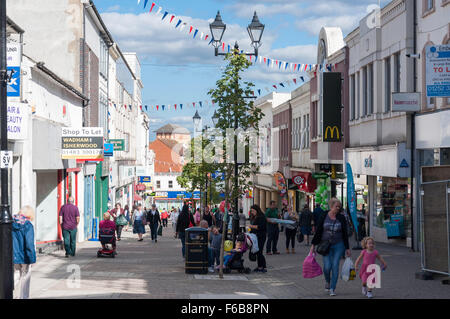 Union-Fußgängerzone, Aldershot, Hampshire, England, Vereinigtes Königreich Stockfoto