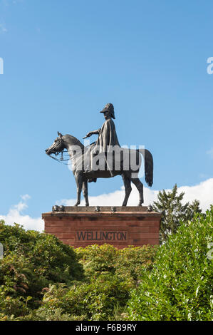 Das Wellington Monument, Runde Hügel, Aldershot, Hampshire, England, Vereinigtes Königreich Stockfoto