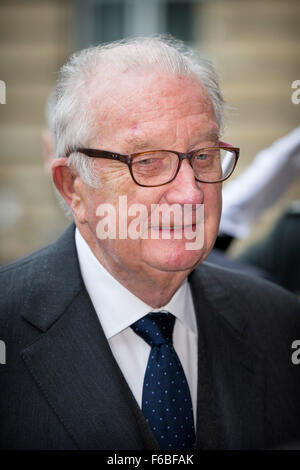 Brüssel, Belgien. 15. November 2015. Der ehemalige König Albert von Belgien am Königstag-fest des Senats in Brüssel, 15. November 2015. Foto: Patrick van Katwijk/Dpa ** - POINT DE VUE OUT ** - NO WIRE SERVICE-/ Dpa/Alamy Live News Stockfoto