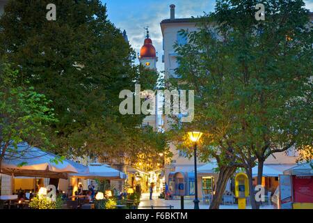 St. Spyridon Kirche, Altstadt von Korfu, Corfu, Ionische Inseln, griechische Inseln, Griechenland, Europa Stockfoto