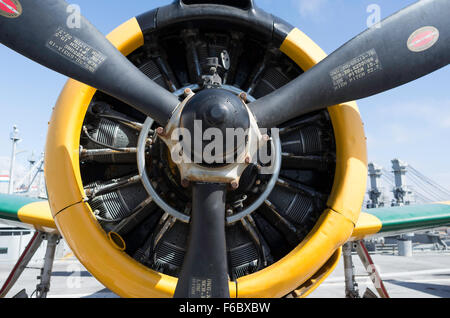 USS Hornet, Flugzeugträger, Oakland, San Francisco, Kalifornien, USA Stockfoto