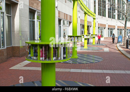 Buch Darlehen in Indianapolis Public Library Stockfoto