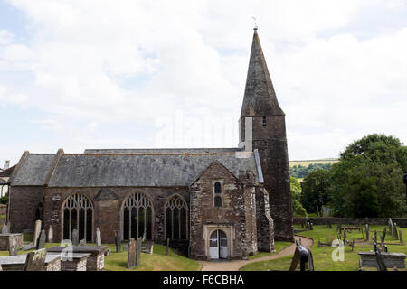 Kirche von St. Jakobus, Slapton, Devon, UK Stockfoto