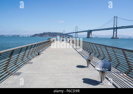 Oakland Bay Bridge, San Francisco, Kalifornien, USA Stockfoto