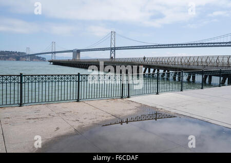 Oakland Bay Bridge, San Francisco, Kalifornien, USA Stockfoto