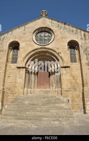 Santiago-Kirche in der Stadt Coimbra, Portugal Stockfoto