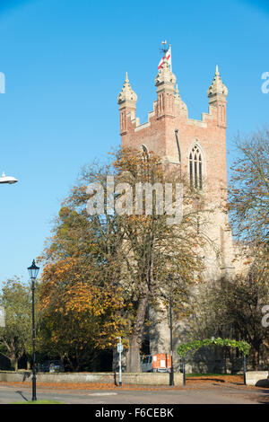 Alle Heiligen Kirche und Turm Cottenham Cambridgeshire UK Stockfoto