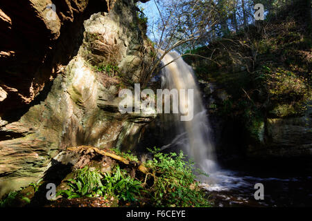 Roughting Linn Wasserfall Stockfoto