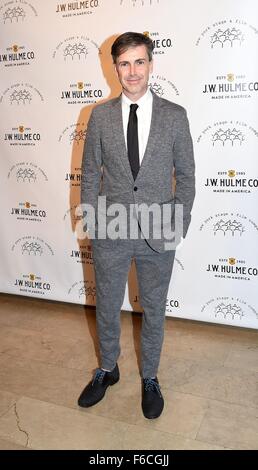 New York, NY, USA. 15. November 2015. Matt McGrath im Ankunftsbereich für New Yorker Bühne und Film 2015 Gala, The Plaza Hotel, New York, NY 15. November 2015. © Kayla Reis/Everett Collection/Alamy Live-Nachrichten Stockfoto