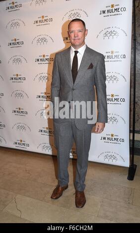 New York, NY, USA. 15. November 2015. Matthew Lillard im Ankunftsbereich für New Yorker Bühne und Film 2015 Gala, The Plaza Hotel, New York, NY 15. November 2015. © Kayla Reis/Everett Collection/Alamy Live-Nachrichten Stockfoto