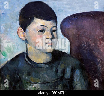 Porträt von dem Sohn des Künstlers, c.1880 Paul Cezanne 1839-1906 Frankreich Französisch Stockfoto