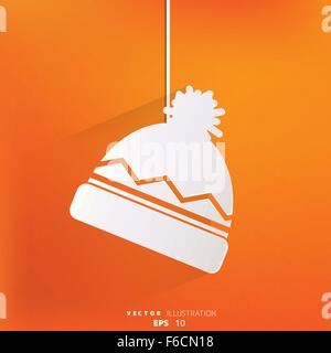 Winter-Snowboard-GAP-Symbol Stock Vektor