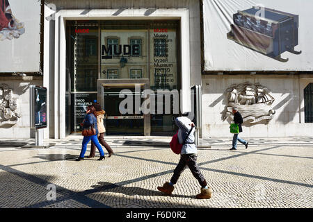 Design und Mode Museum - MUDE - Lissabon, Portugal, Europa Stockfoto