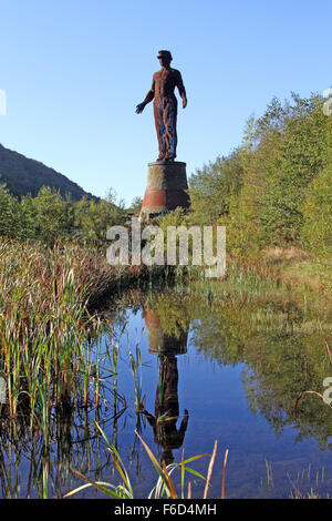 Die sechs Glocken Wächter, Abertillery, England Gwent. Stockfoto