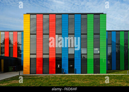 Zentrale Dienste, bauen, BI, École Polytechnique Fédérale de Lausanne, EPFL, Lausanne, Schweiz Stockfoto