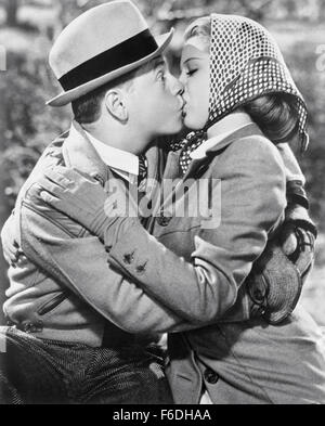 VERÖFFENTLICHT: 22. Juli 1938 - Film Originaltitel: Liebe findet Andy Hardy. IM BILD: JUDY GARLAND, MICKEY ROONEY. Stockfoto