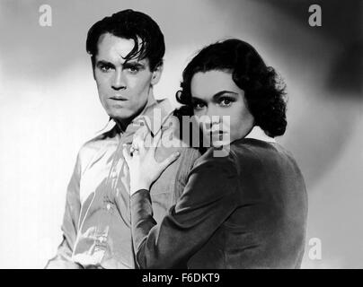 VERÖFFENTLICHT: 20. Februar 1939 - Film Originaltitel: Lasst uns Leben. IM BILD: HENRY FONDA, MAUREEN O'SULLIVAN. Stockfoto