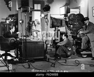 VERÖFFENTLICHT: 17. Oktober 1939 - Film Originaltitel: Mr. Smith geht nach Washington. IM BILD: JAMES STEWART, JEAN ARTHUR, FRANK CAPRA. Stockfoto