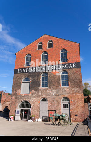 Historischen Tredegar alte Eisenhütte bauen Richmond, Virginia, USA Stockfoto