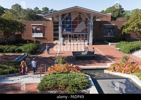 Besucherzentrum, Colonial Williamsburg, Virginia, USA Stockfoto