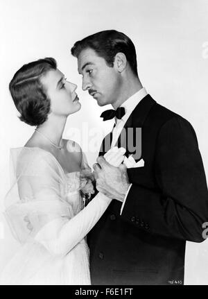 Datum der Freigabe: 16. September 1950. FILMTITEL: Pretty Baby. STUDIO: Warner Bros Pictures. PLOT:. Im Bild: BETSY DRAKE als Patsy Douglas und ZACHARY SCOTT als Barry Holmes. Stockfoto