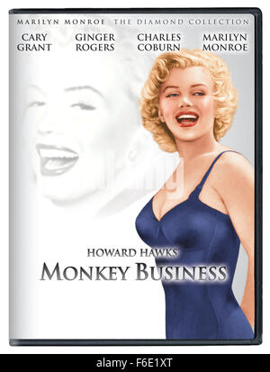 VERÖFFENTLICHT: Sep 05, 1952 - Film Originaltitel: Monkey Business. IM BILD: MARILYN MONROE. Stockfoto