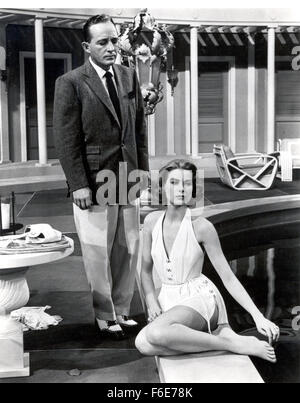 17. Juli 1956; NEWPORT, RI, USA; Schauspieler BING CROSBY als C.K Dexter-Oase in der "High Society". Stockfoto