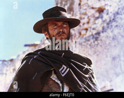 10. Mai 1967; Madrid, Spanien; Schauspieler CLINT EASTWOOD Stars wie Monco in Sergio Leone gerichtet westlichen Drama "Für ein paar Dollar mehr." Stockfoto