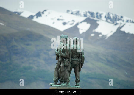 Kategorie A aufgeführten Commando Memorial über Spean Bridge in den Highlands von Schottland Stockfoto